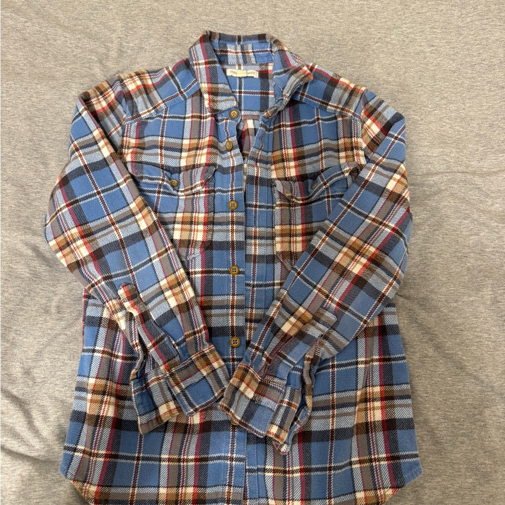 Tucker Tate Flannel Long Sleeve Button Down (Kid M)